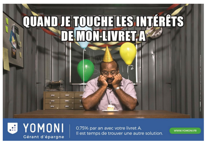 yomoni publicité